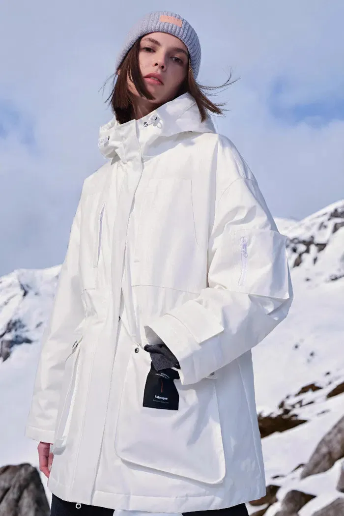 Sogne Parka Goose Down Jacket in Waterproof Fabric