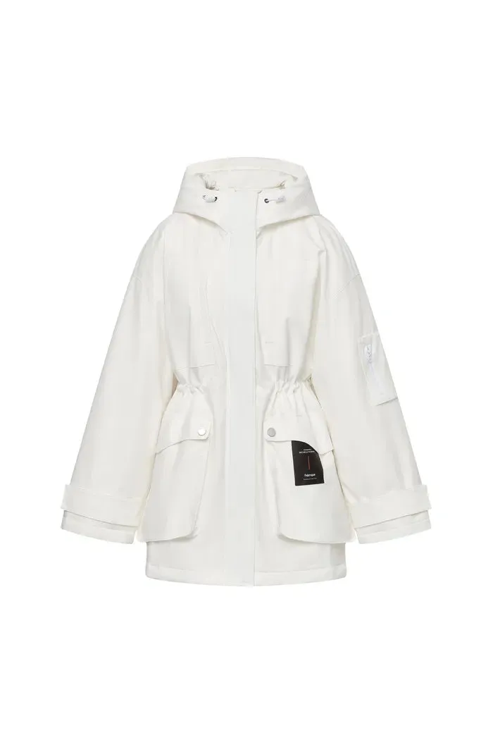 Sogne Parka Goose Down Jacket in Waterproof Fabric