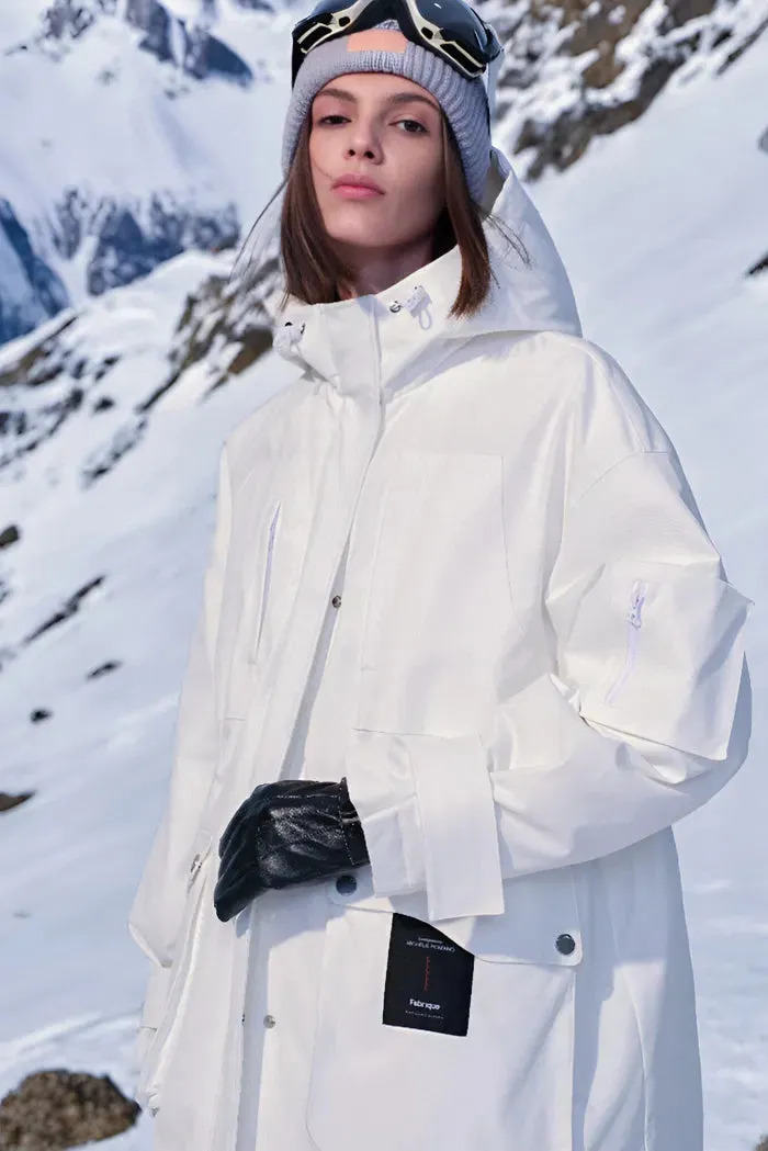 Sogne Parka Goose Down Jacket in Waterproof Fabric