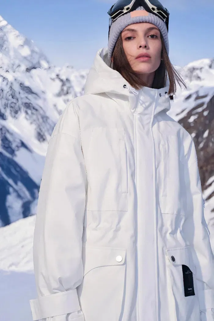 Sogne Parka Goose Down Jacket in Waterproof Fabric
