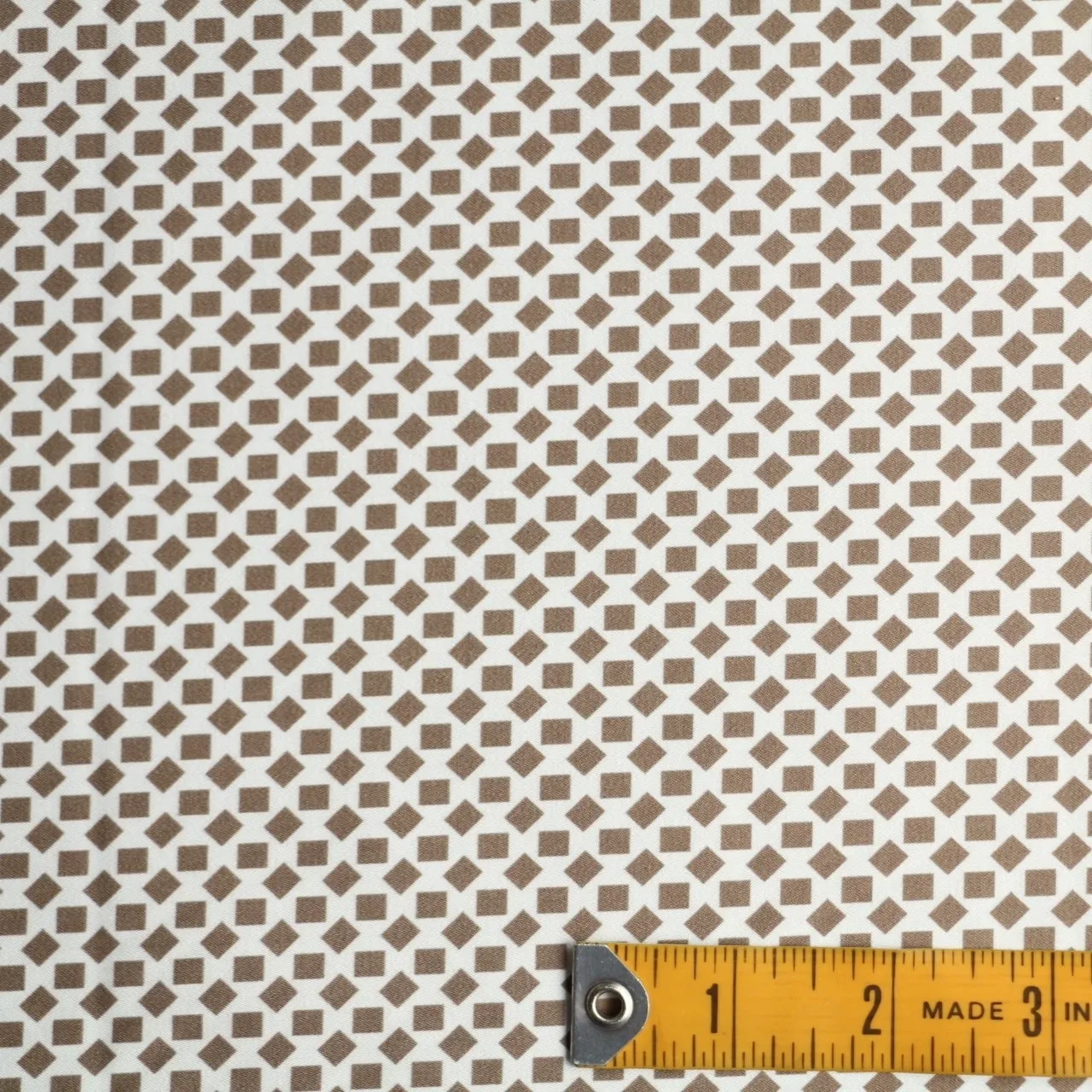 Squares Or Diamond Taupe