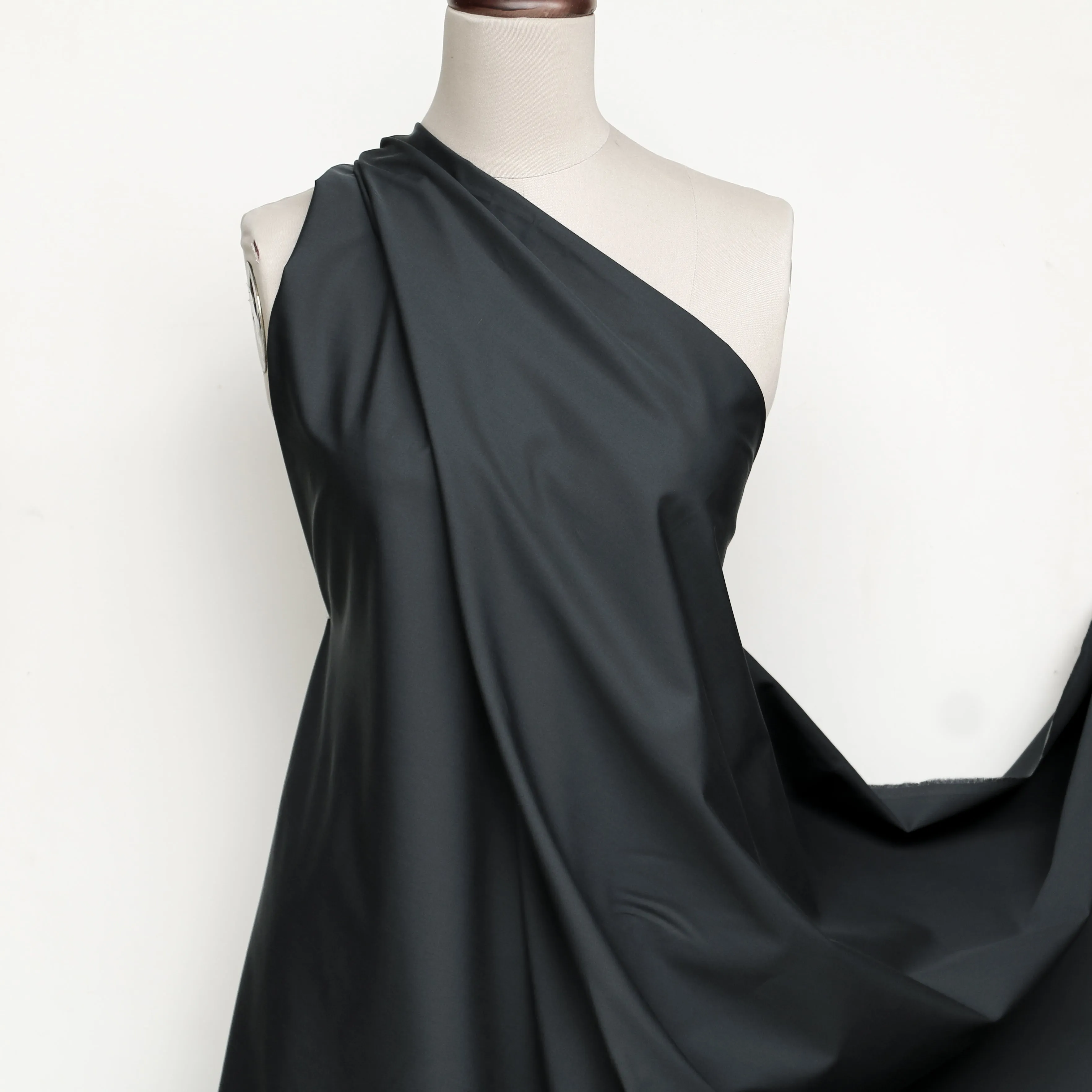Still Graphite Poplin Shirting