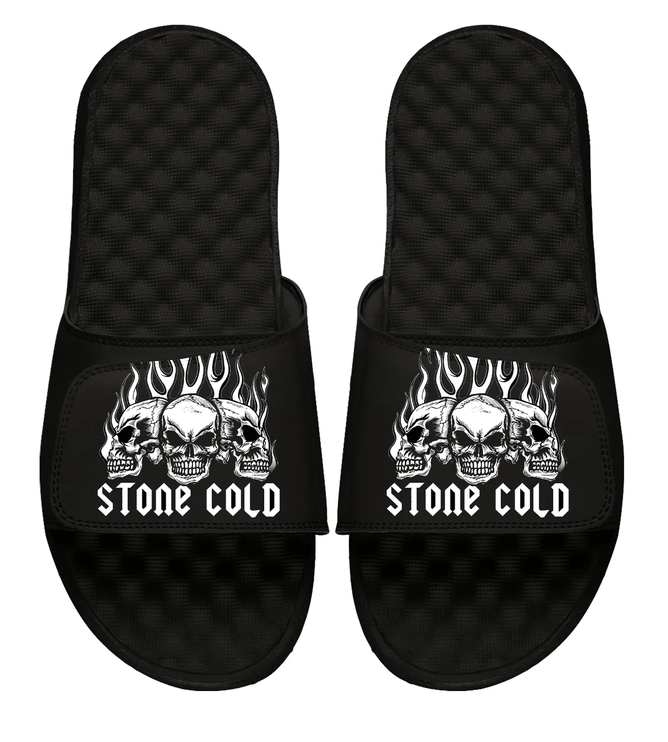Stone Cold Flaming Skulls