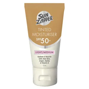 Sun Zapper Tinted Moisturiser SPF 50  Light/ Medium