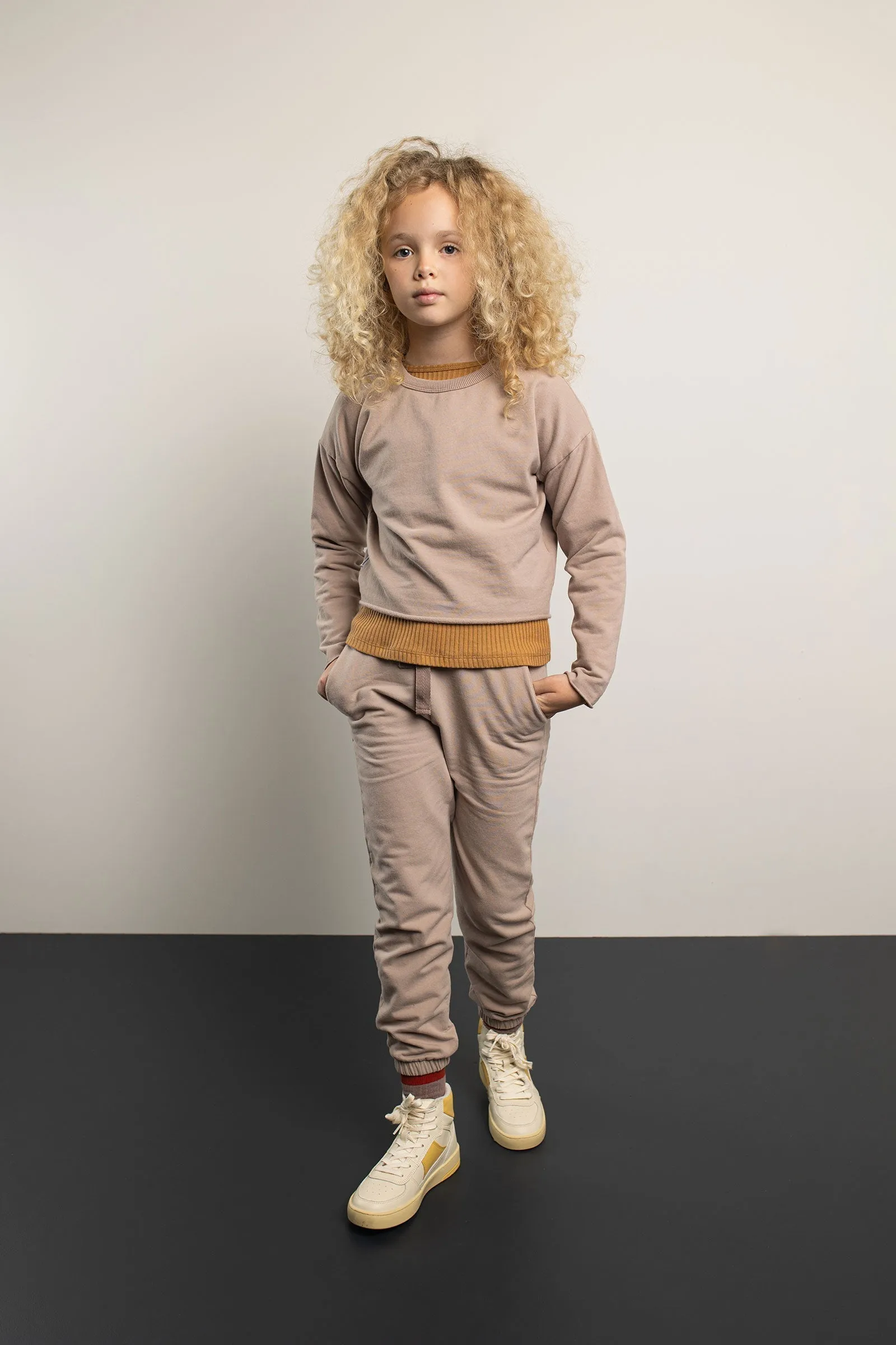 Sweater Boxy Red Roan