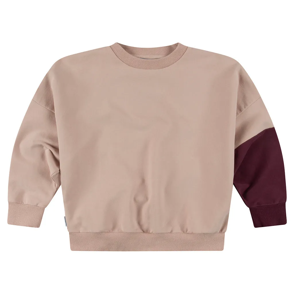 Sweater Oversized Rose Dust Crushed Violets