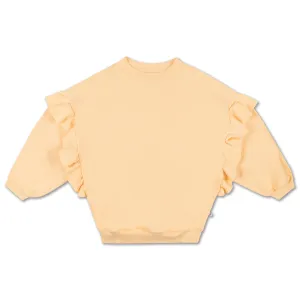 Sweater Ruffle Soft Yellow