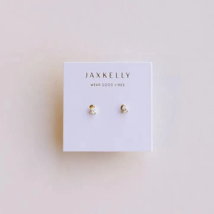 Teardrop Stud Earring