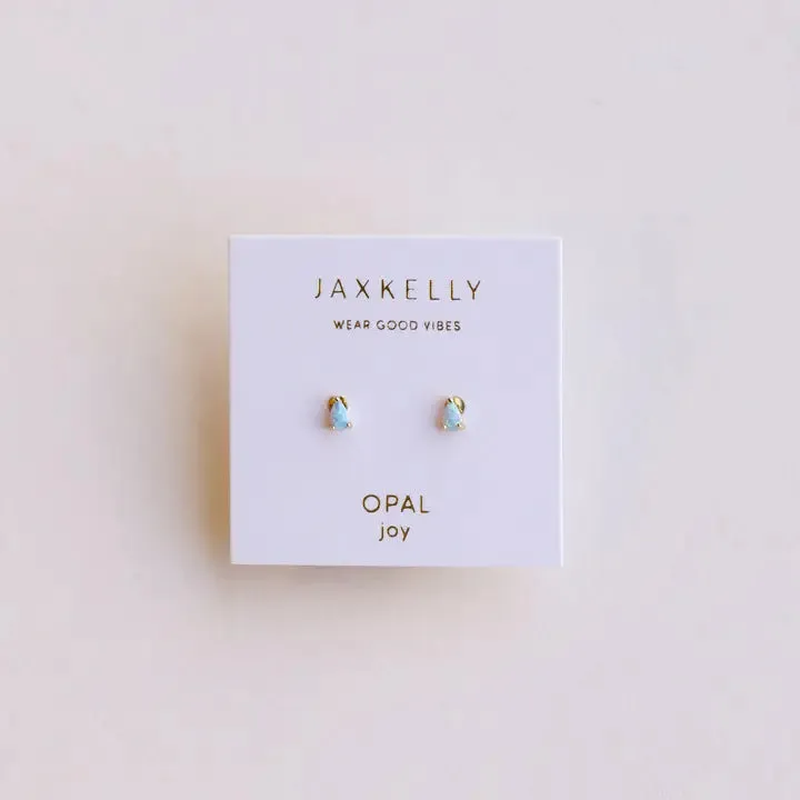 Teardrop Stud Earring