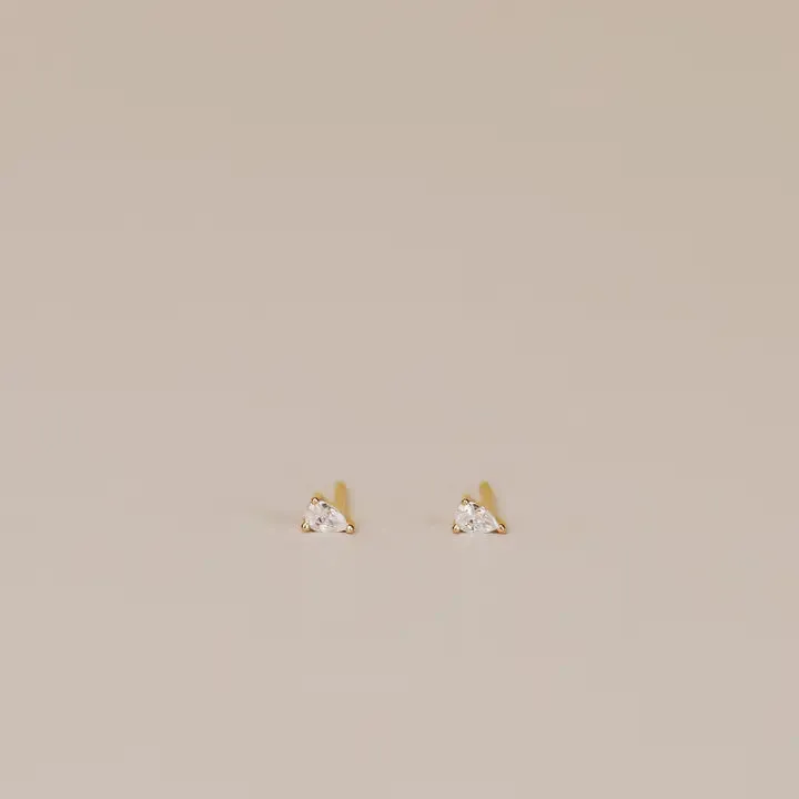 Teardrop Stud Earring