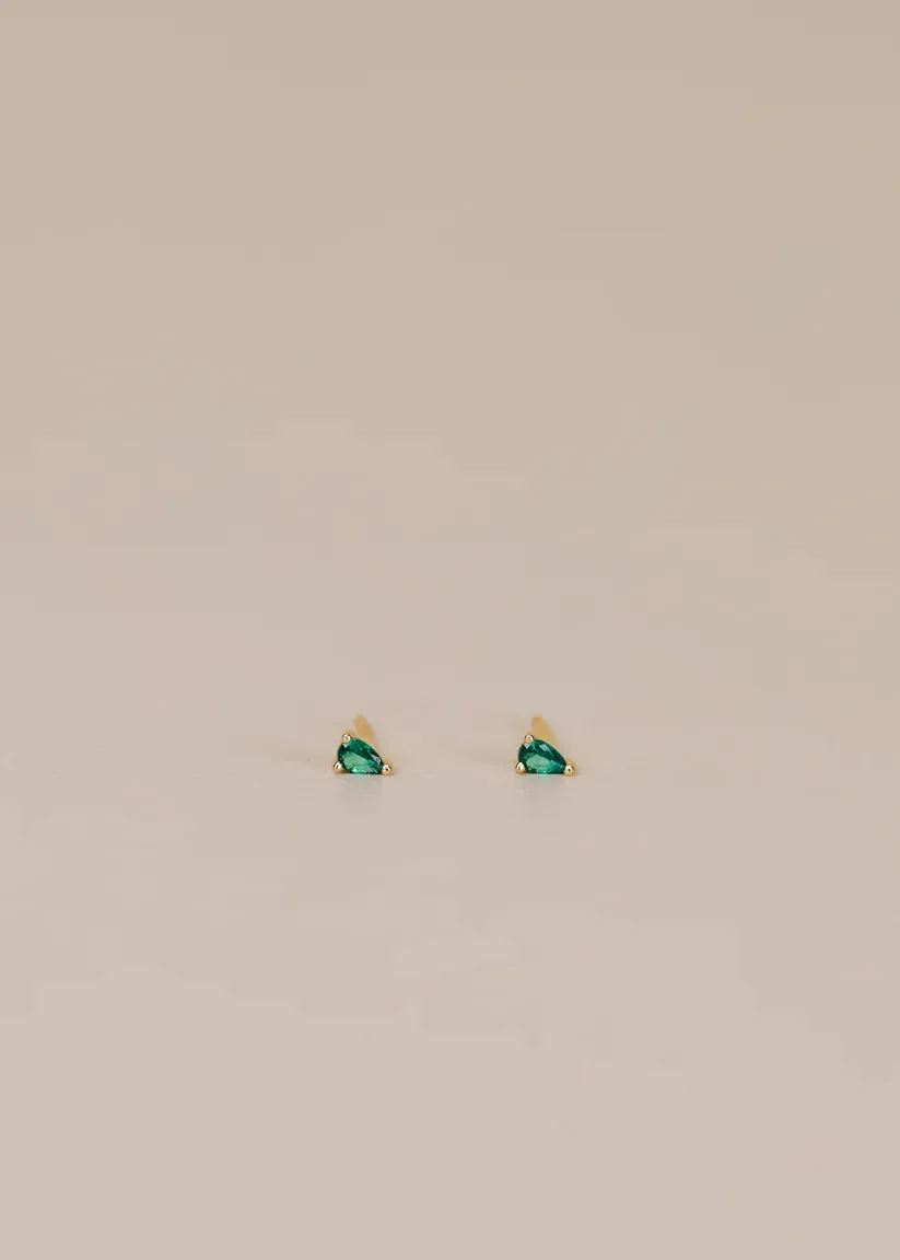 Teardrop Stud Earring