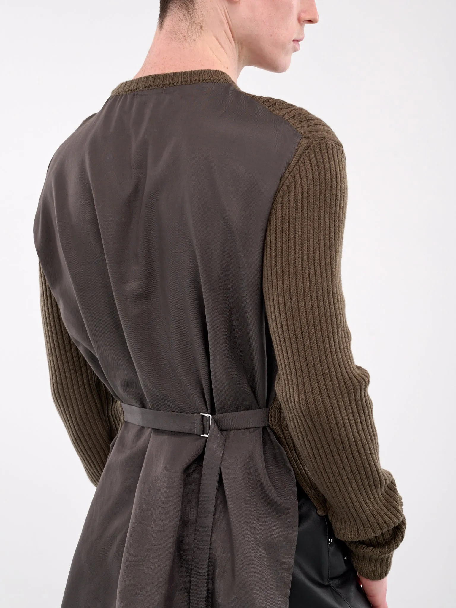 Thorvald Darted Sweater (B0012135-KN045-LODEN-GREEN)