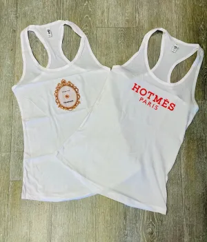 Toss Tank Tops - White