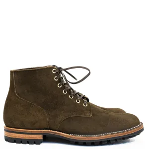Viberg - Mushroom Chamois Roughout Service Boot 2030 Last