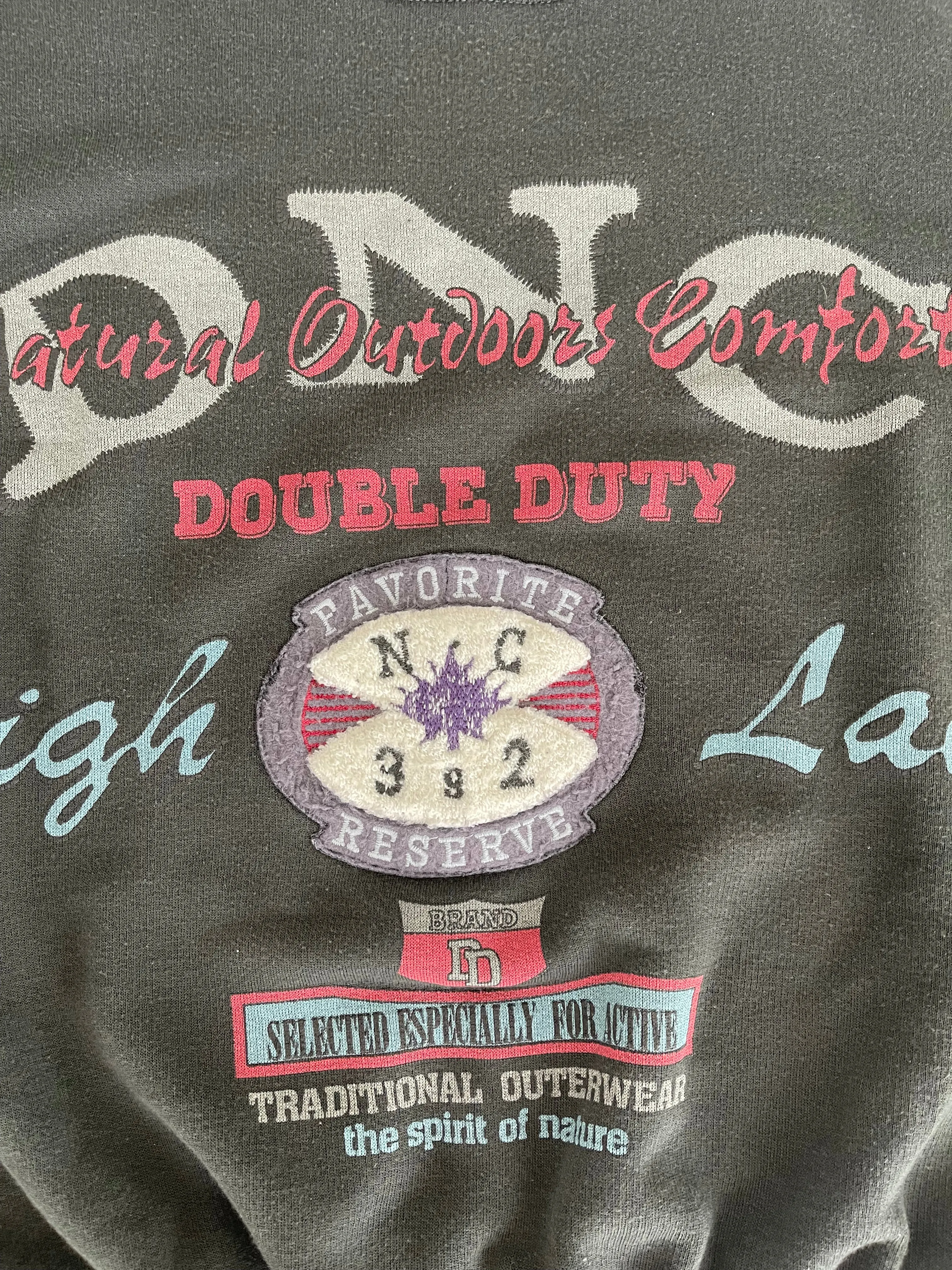 Vintage Natural Outdoor Comfort Sweater L