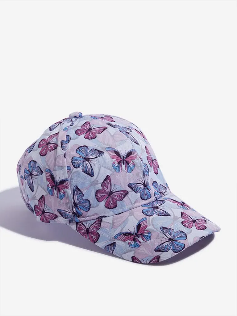 Westside Accessories Multicolour Butterfly Head Cap