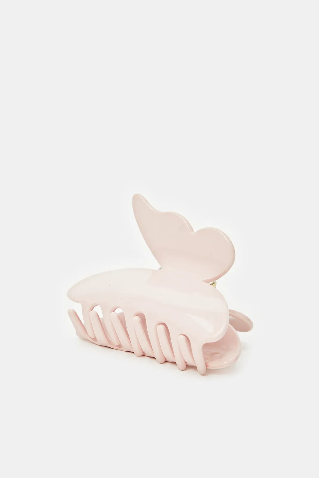 Women Pink Embellished Hair Claw
