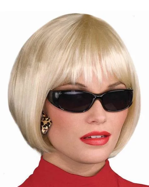 Womens Chic Bob Blonde Wig