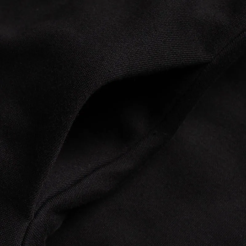 Women's Fear Of God Essentials Fleece Cropped Crewneck - Black