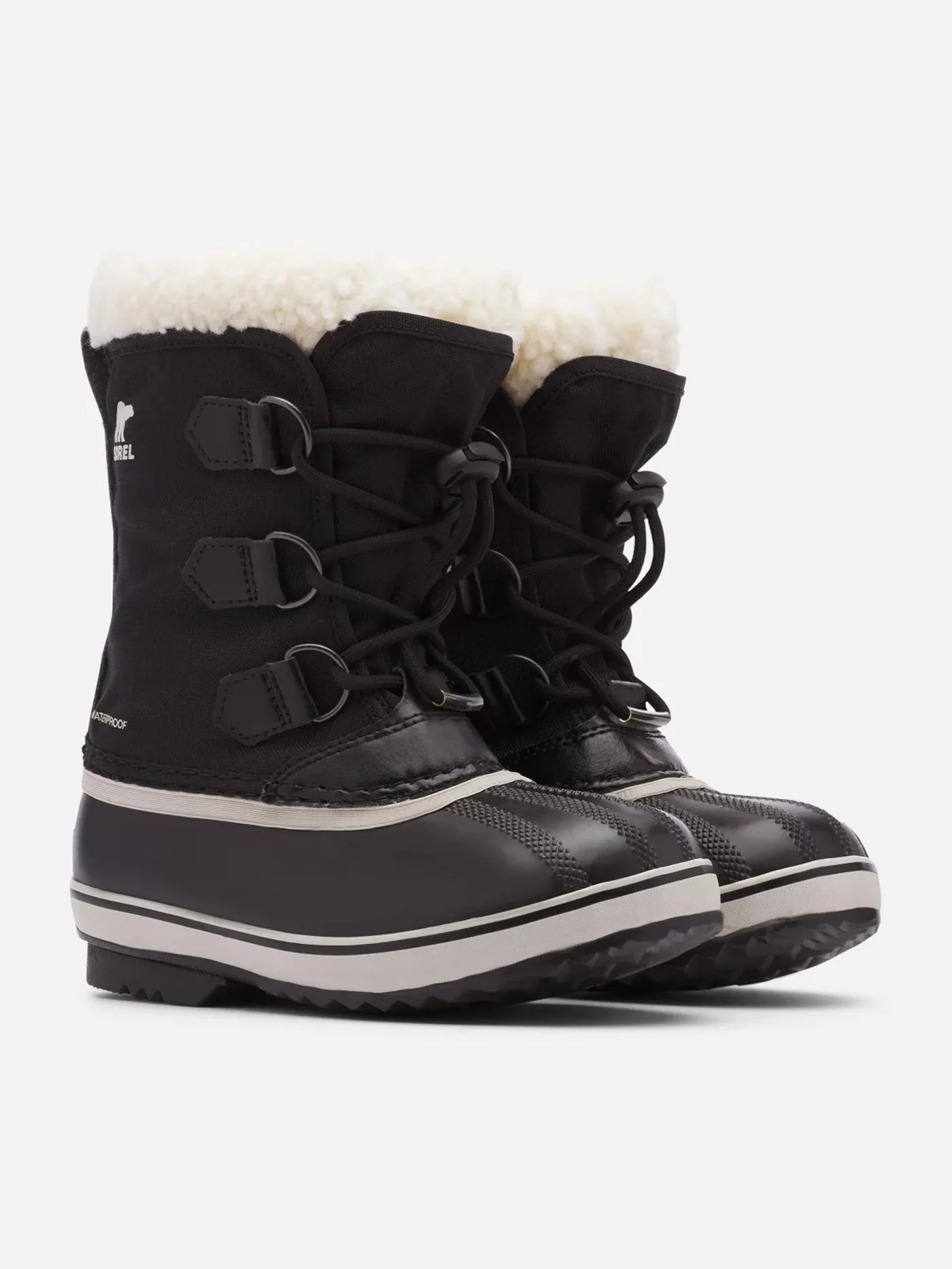 Yoot Pac Nylon WP Black Winter Boots (Kids)