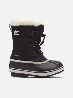 Yoot Pac Nylon WP Black Winter Boots (Kids)