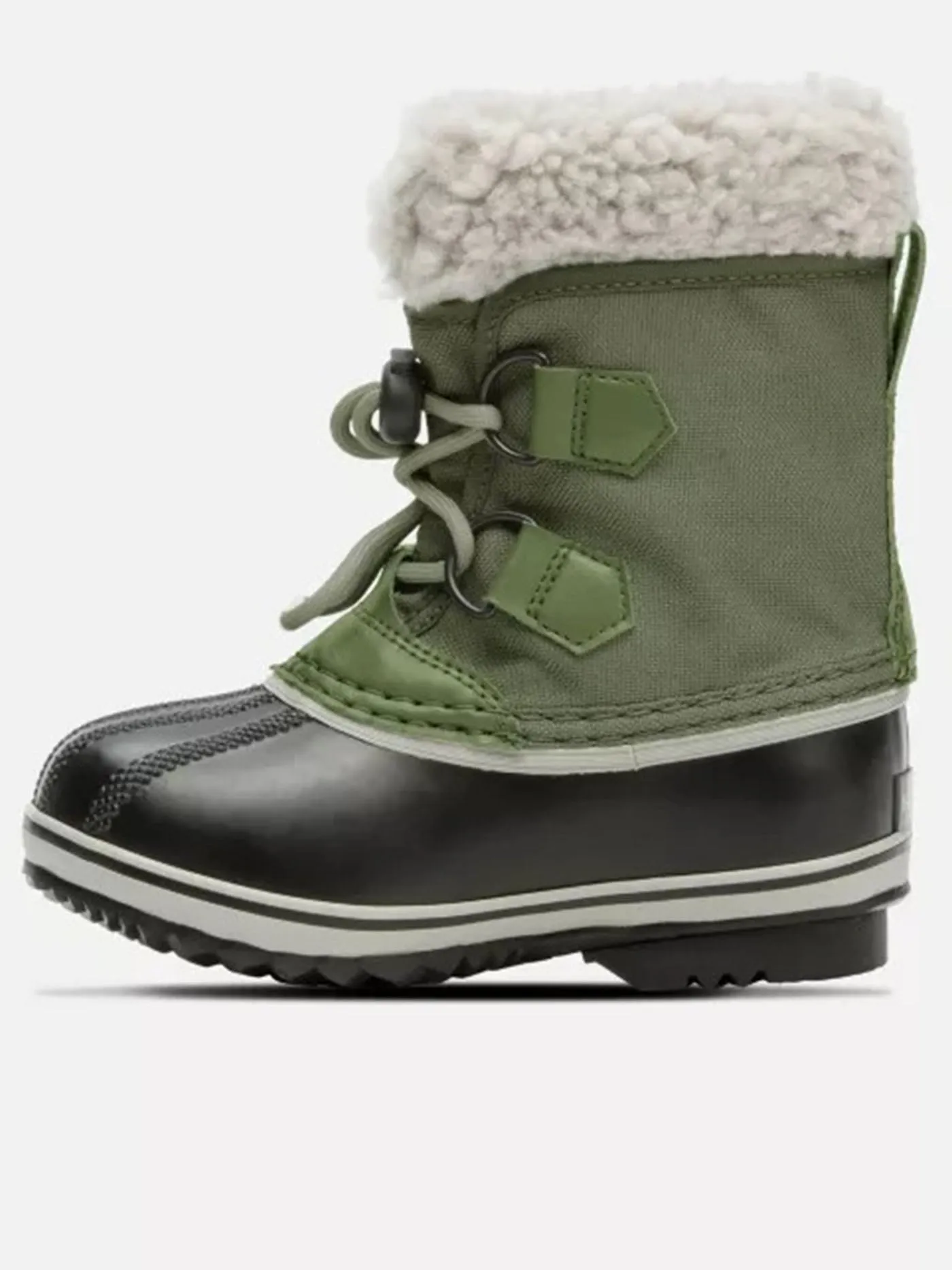 Yoot Pac Nylon Wp Hiker Green Winter Boots (Little Kids)