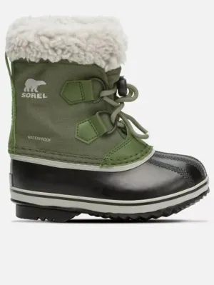Yoot Pac Nylon Wp Hiker Green Winter Boots (Little Kids)